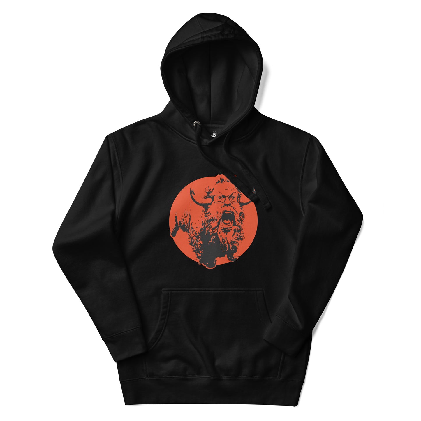 Wildfire Cigars Buffalo Counselor premium cigar hoodie in black and red