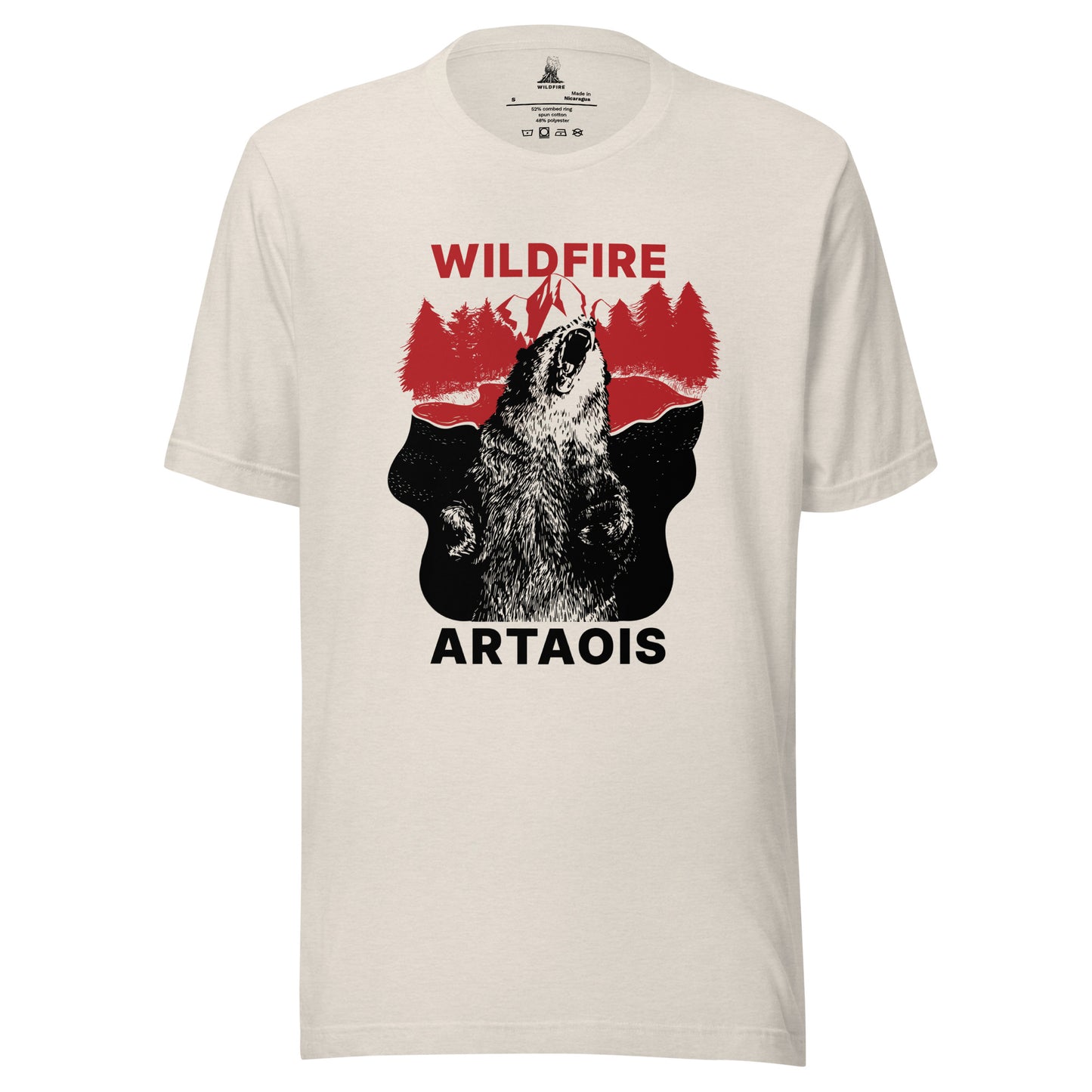 Wildfire Cigars Artaois cream cigar t-shirt