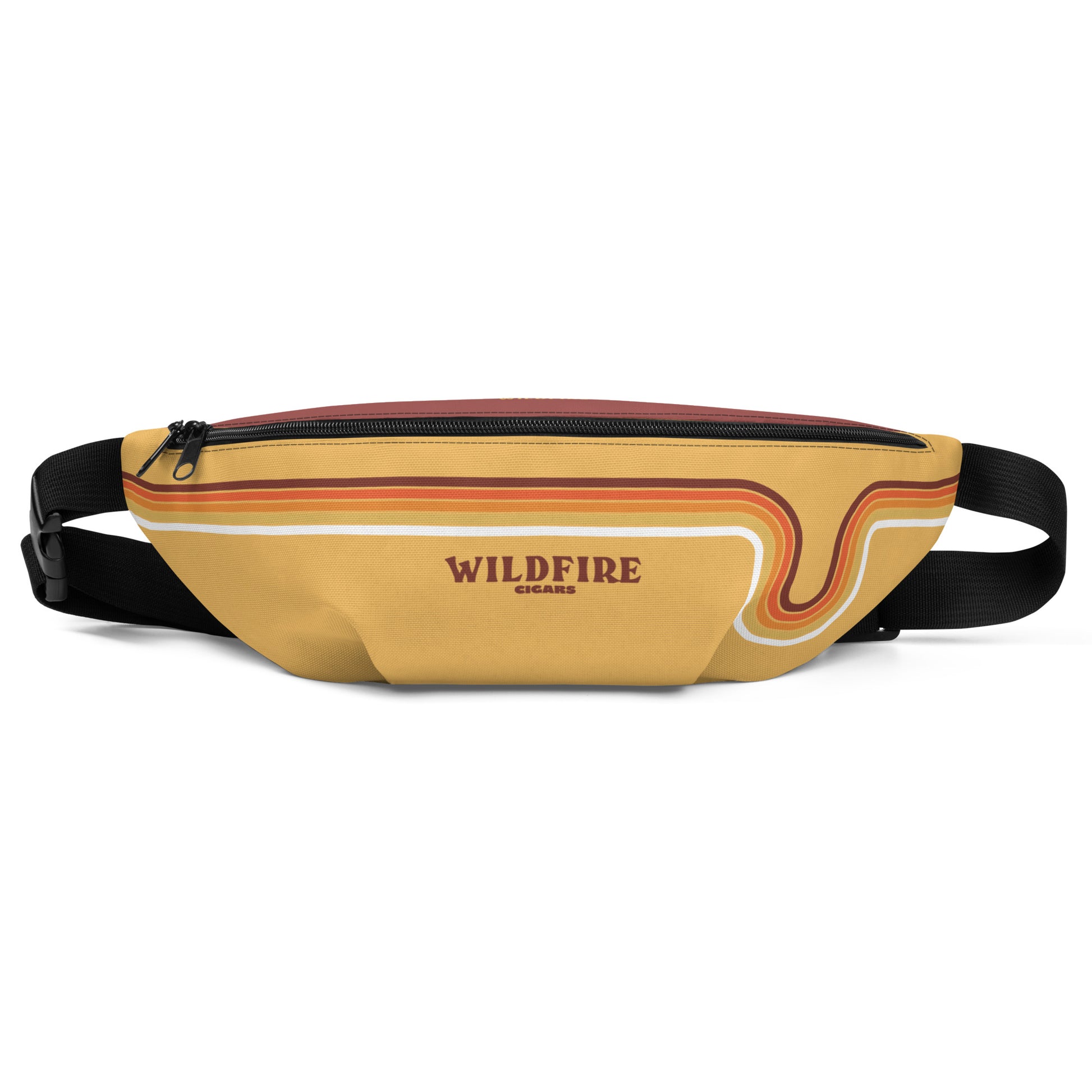 Wildfire Cigars retro camp counselor fanny pack from the front