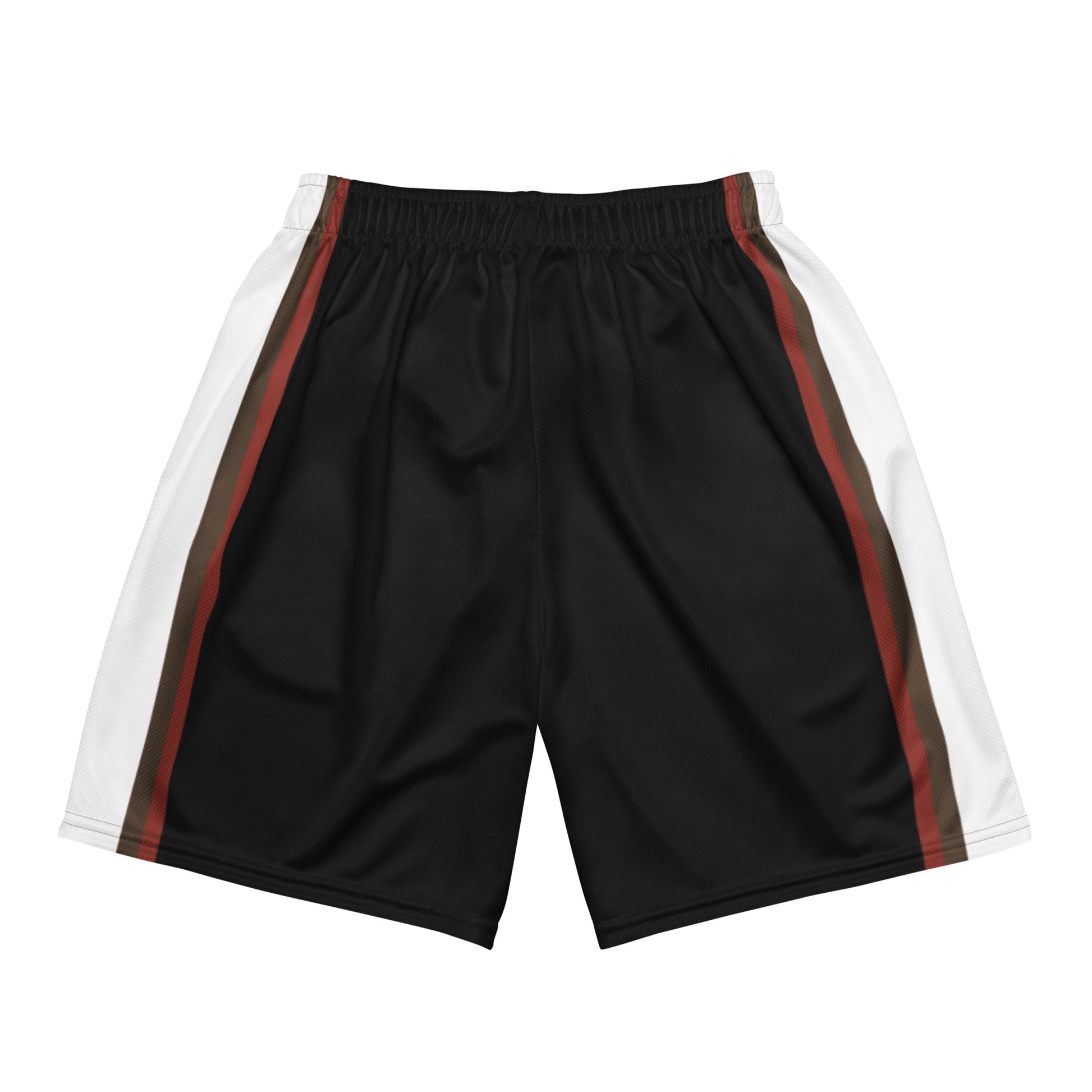 Wildfire Cigars mesh shorts in black red brown and white