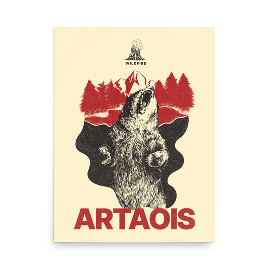 Wildfire Cigars Artaois, Cigar poster print