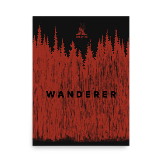 Wildfire Cigars Wanderer, cigar poster print