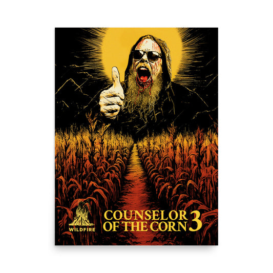 Wildfire Cigars Counselor of the Corn 3 cigar poster print