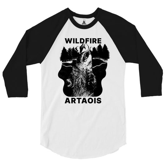 Wildfire Cigars Artaois black and white raglan cigar shirt